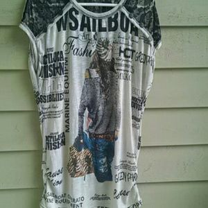 Stylish fashion T shirt